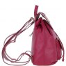 Ashwood Leather Ashwood Leather Twist Lock Small Backpack - Raspberry Y-57