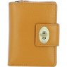 Ashwood Leather Twist Lock Purse - Mustard Y-60