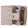 Ashwood Leather Twist Lock Purse - Beige Y-60