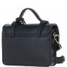 Ashwood Leather Twist Lock Small Satchel - Black Y-61