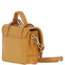 Ashwood Leather Twist Lock Small Satchel - Mustard Y-61