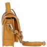 Ashwood Leather Ashwood Leather Twist Lock Small Satchel - Mustard Y-61