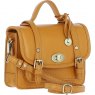 Ashwood Leather Ashwood Leather Twist Lock Small Satchel - Mustard Y-61