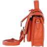 Ashwood Leather Twist Lock Small Satchel - Orange Y-61