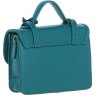 Ashwood Leather Twist Lock Small Satchel - Green Y-61