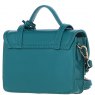 Ashwood Leather Twist Lock Small Satchel - Green Y-61