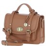 Ashwood Leather Twist Lock Small Satchel - Butterscotch Y-61