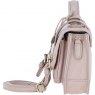 Ashwood Leather Twist Lock Small Satchel - Beige Y-61
