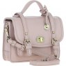 Ashwood Leather Ashwood Leather Twist Lock Small Satchel - Beige Y-61