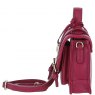 Ashwood Leather Twist Lock Small Satchel - Raspberry Y-61