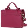 Ashwood Leather Twist Lock Small Satchel - Raspberry Y-61