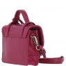 Ashwood Leather Twist Lock Small Satchel - Raspberry Y-61