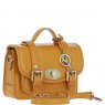 Ashwood Leather Ashwood Leather Twist Lock Medium Satchel - Mustard Y-62
