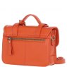 Ashwood Leather Twist Lock Medium Satchel - Orange Y-62