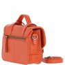 Ashwood Leather Twist Lock Medium Satchel - Orange Y-62