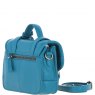 Ashwood Leather Twist Lock Medium Satchel - Turquoise Y-62