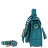 Ashwood Leather Twist Lock Medium Satchel - Green Y-62