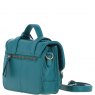Ashwood Leather Twist Lock Medium Satchel - Green Y-62