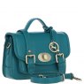 Ashwood Leather Ashwood Leather Twist Lock Medium Satchel - Green Y-62