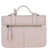 Ashwood Leather Twist Lock Medium Satchel - Beige Y-62