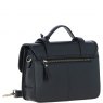 Ashwood Leather Twist Lock Large Satchel - Black Y-63