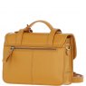 Ashwood Leather Twist Lock Large Satchel - Mustard Y-63