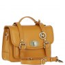 Ashwood Leather Ashwood Leather Twist Lock Large Satchel - Mustard Y-63