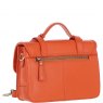Ashwood Leather Twist Lock Large Satchel - Orange Y-63