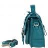 Ashwood Leather Twist Lock Large Satchel - Green Y-63