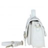 Ashwood Leather Twist Lock Large Satchel - White Y-63