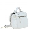 Ashwood Leather Twist Lock Large Satchel - White Y-63