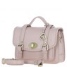 Ashwood Leather Twist Lock Large Satchel - Beige Y-63