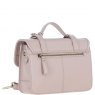 Ashwood Leather Twist Lock Large Satchel - Beige Y-63