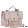 Ashwood Leather Ashwood Leather Twist Lock Large Satchel - Beige Y-63