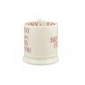 Emma Bridgewater Pink Toast My Brilliant Friend 1/2 Pint Mug