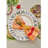 Emma Bridgewater Black Toast Roast Chicken Large Dinner Plate 10.5 Inch