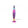 Leitmotiv Table Lamp Rainbow Rocket Lava Lamp - Purple Multicolour
