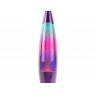 Leitmotiv Table Lamp Rainbow Rocket Lava Lamp - Purple Multicolour