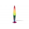 Leitmotiv Table Lamp Rainbow Rocket Lava Lamp - Green Multicolour