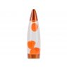 Leitmotiv Table Lamp Funky Rocket Lava - Orange