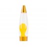 Leitmotiv Table Lamp Funky Rocket Lava - Yellow