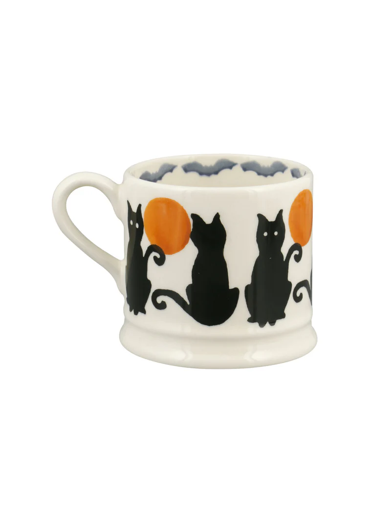 Emma Bridgewater The Wise Witches Black Cats Small Mug