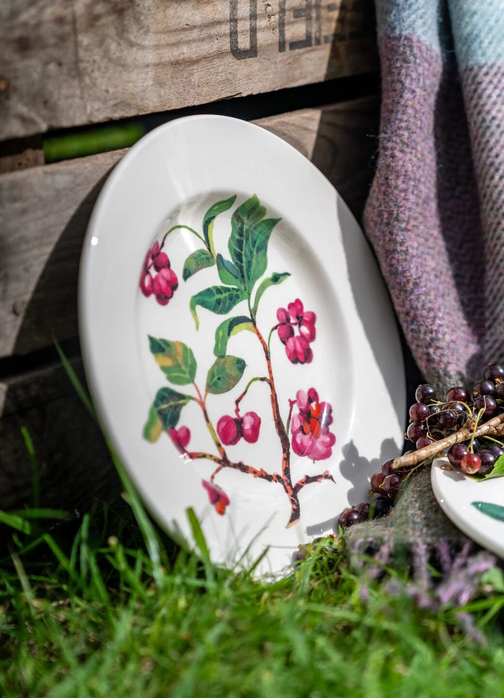 Emma Bridgewater Spindle Medium Dinner Plate 8.5 Inch