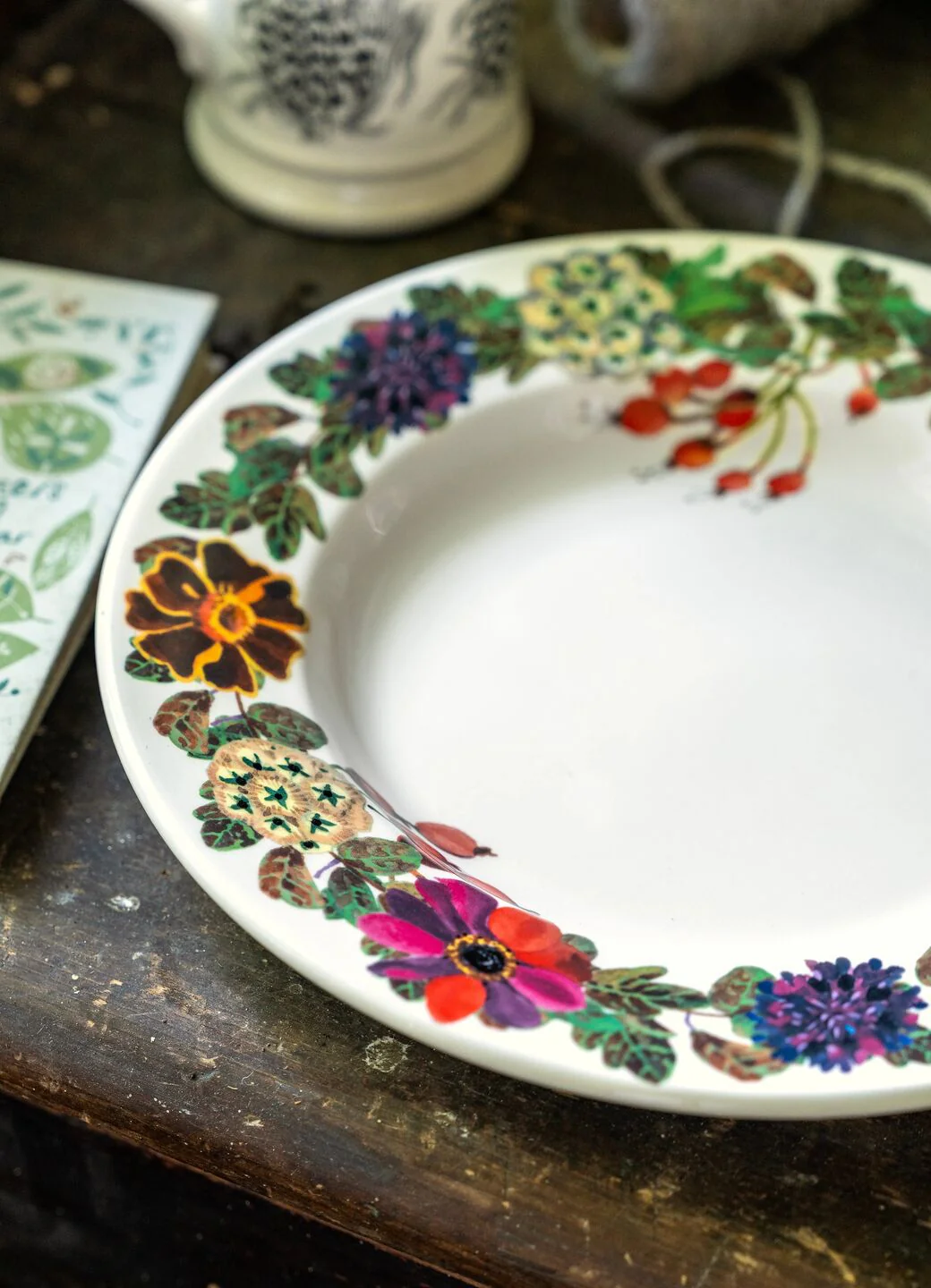 Emma Bridgewater Autumn Flowers Large Dinner Plate 10.5 Inch