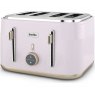 Breville Obliq 4 Slice Toaster - Lilac & Gold