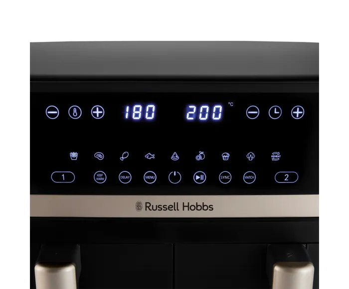 Russell Hobbs Satisfry Dual Basket Air Fryer 9L