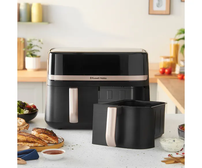 Russell Hobbs Satisfry Dual Basket Air Fryer 9L