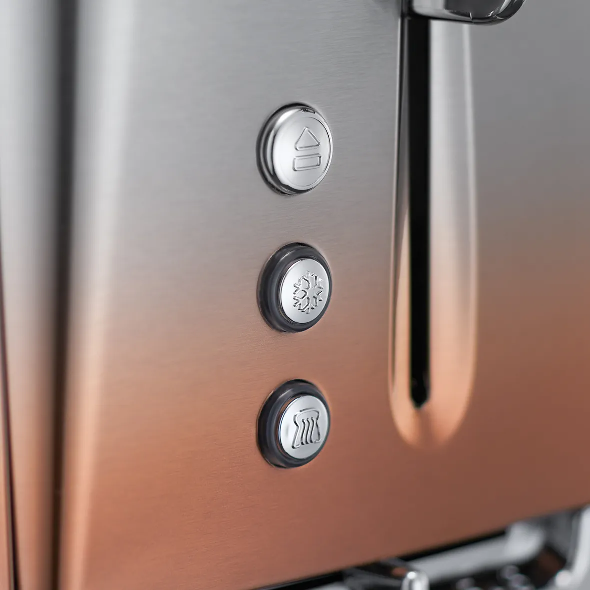 Russell Hobbs Eclipse Copper Sunset 4 Slice Toaster