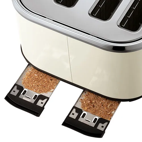 Russell Hobbs Stylevia Cream 4 Slice Toaster