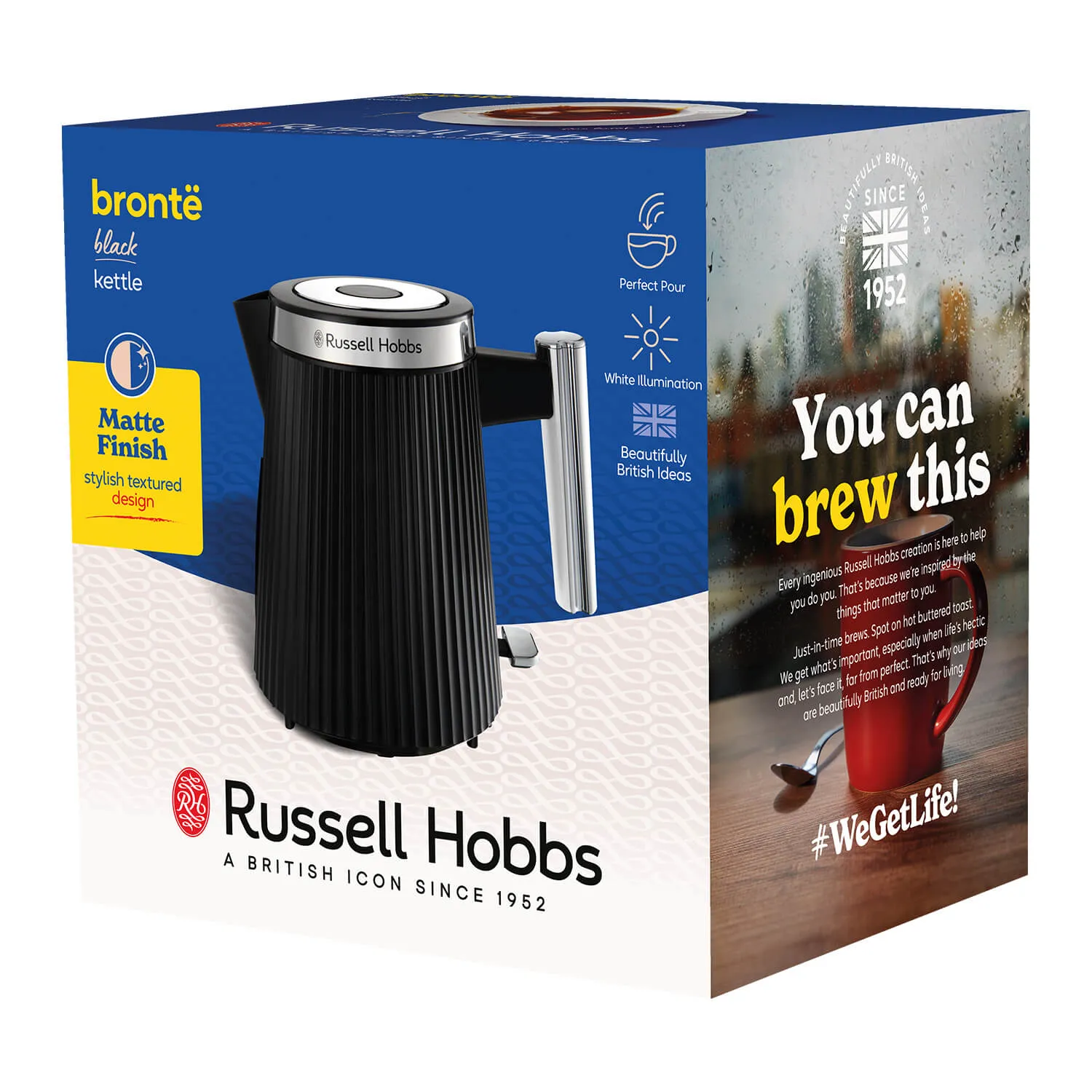 Russell Hobbs Russell Hobbs Brontë Kettle - Black